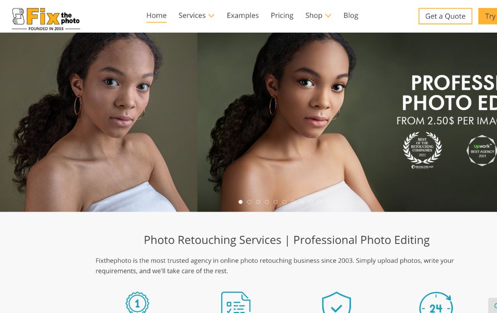 site du service de retouche photo