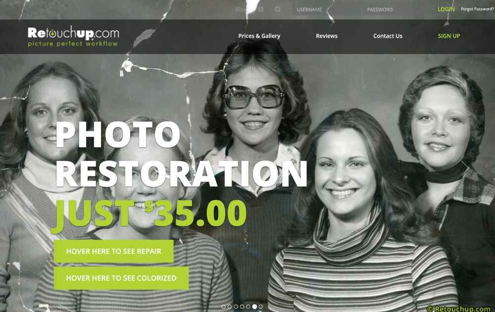 site du service de retouche photo