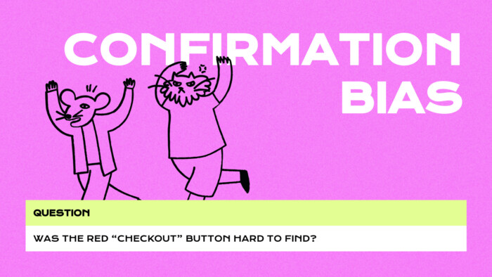 การยืนยันอคติใน UX: ตัวอย่างคำถามที่ไม่ถูกต้อง