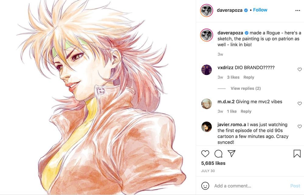 artista digitale di instagram