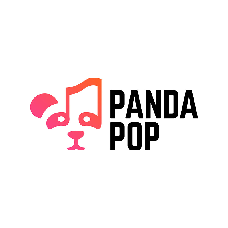 exemplu de logo panda