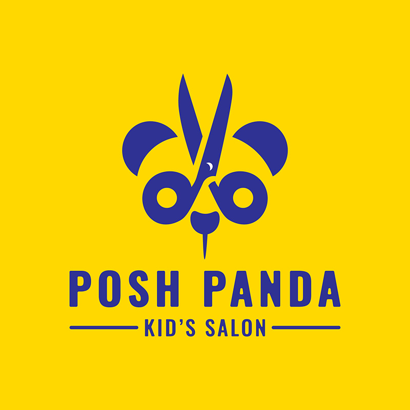 exemplo de logotipo de panda