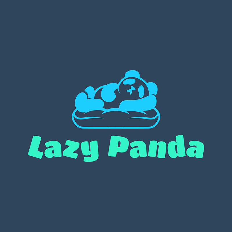 ejemplo de logotipo de panda