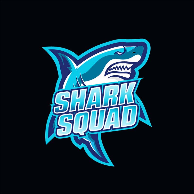 exemple de logo de requin par Penji