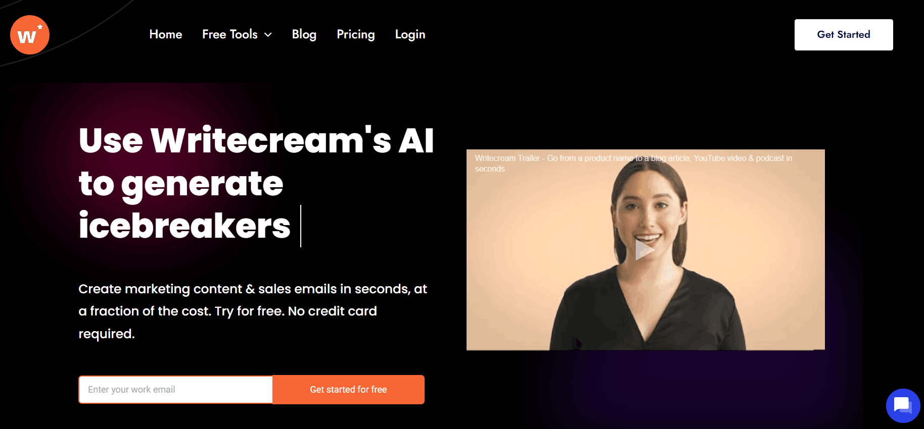 Alternativa Jasper AI - Writecream