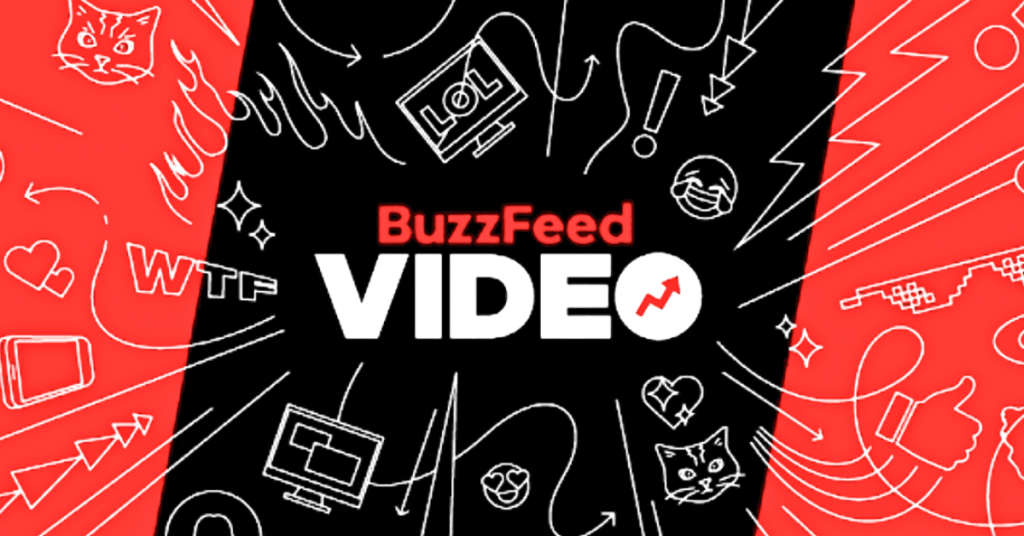 BuzzFeed 비디오 로고.BuzzFeed에 일어난 일