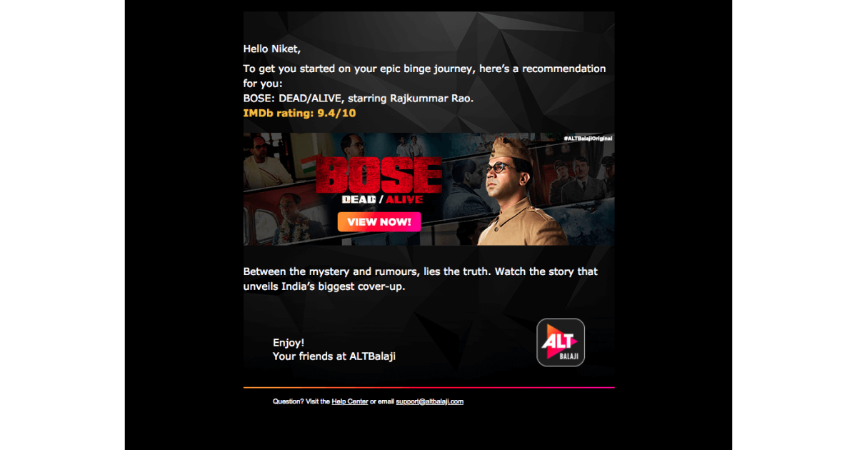 Alt Balaji | Bose