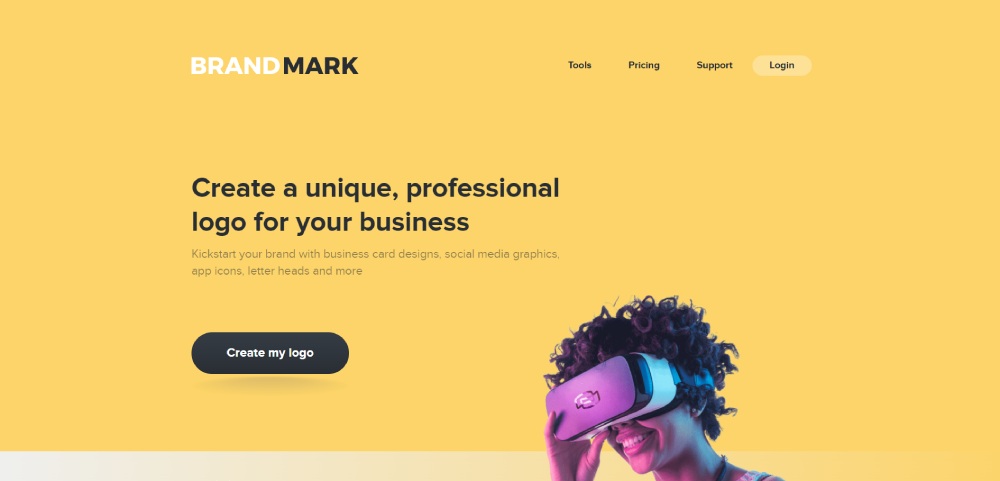 Marken-Landingpage