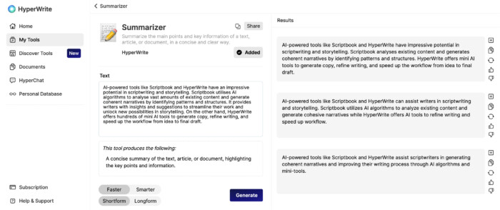 Outils d'IA pour l'écriture de scénarios et la narration