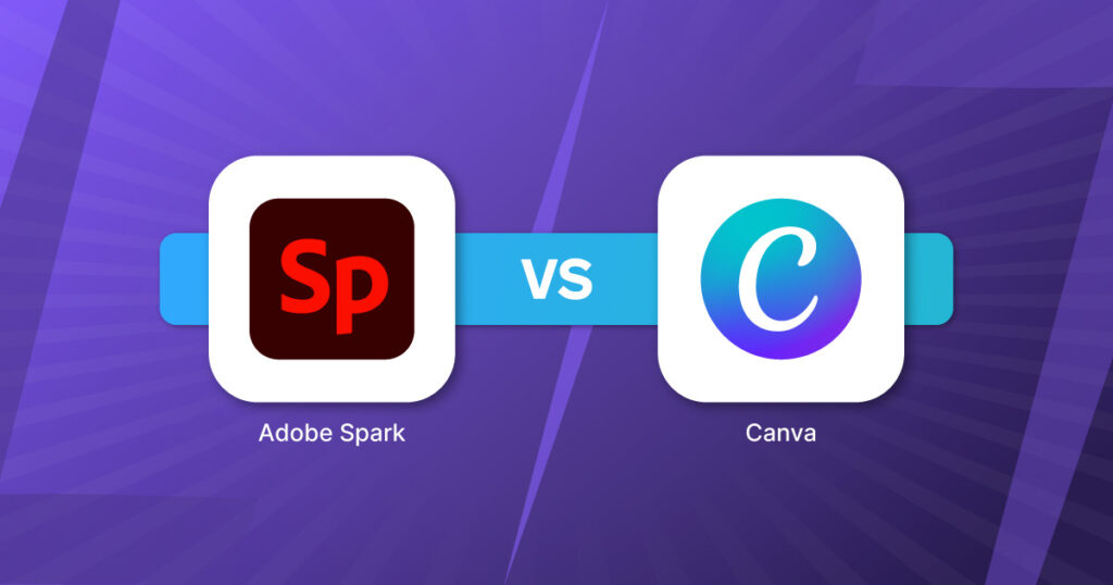 Adobe Express vs. Canva für Unternehmen