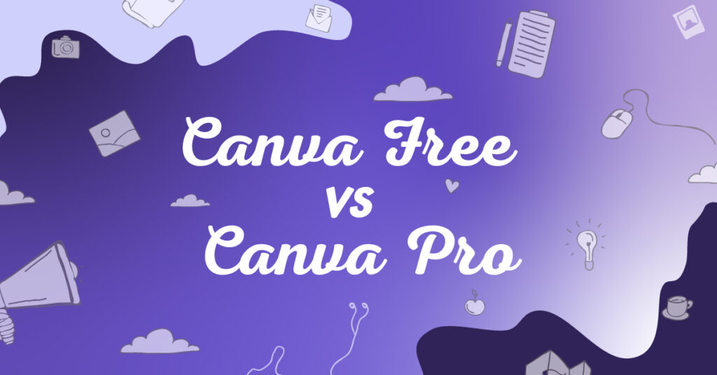 مقارنة Canva المجانية مقابل المدفوعة