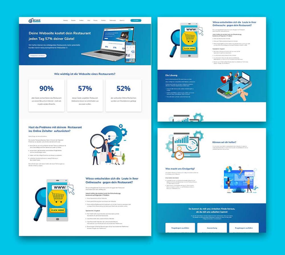 grafikli penji web sitesi tasarımı