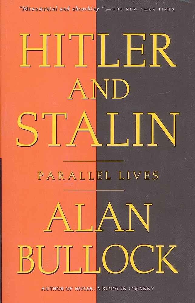 Capa de Hitler e Stalin por Alan Bullock