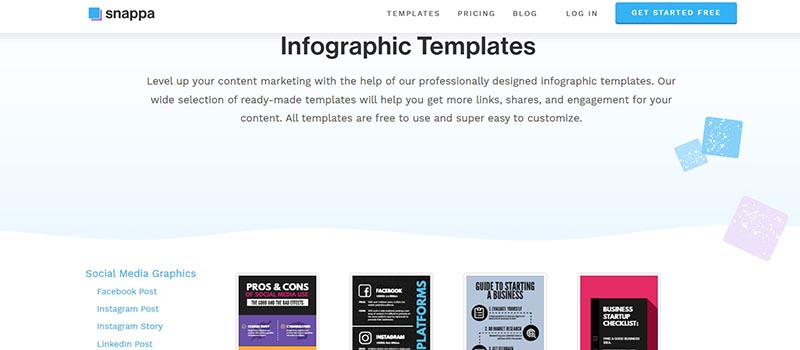 Piattaforma per la creazione di infografiche AI