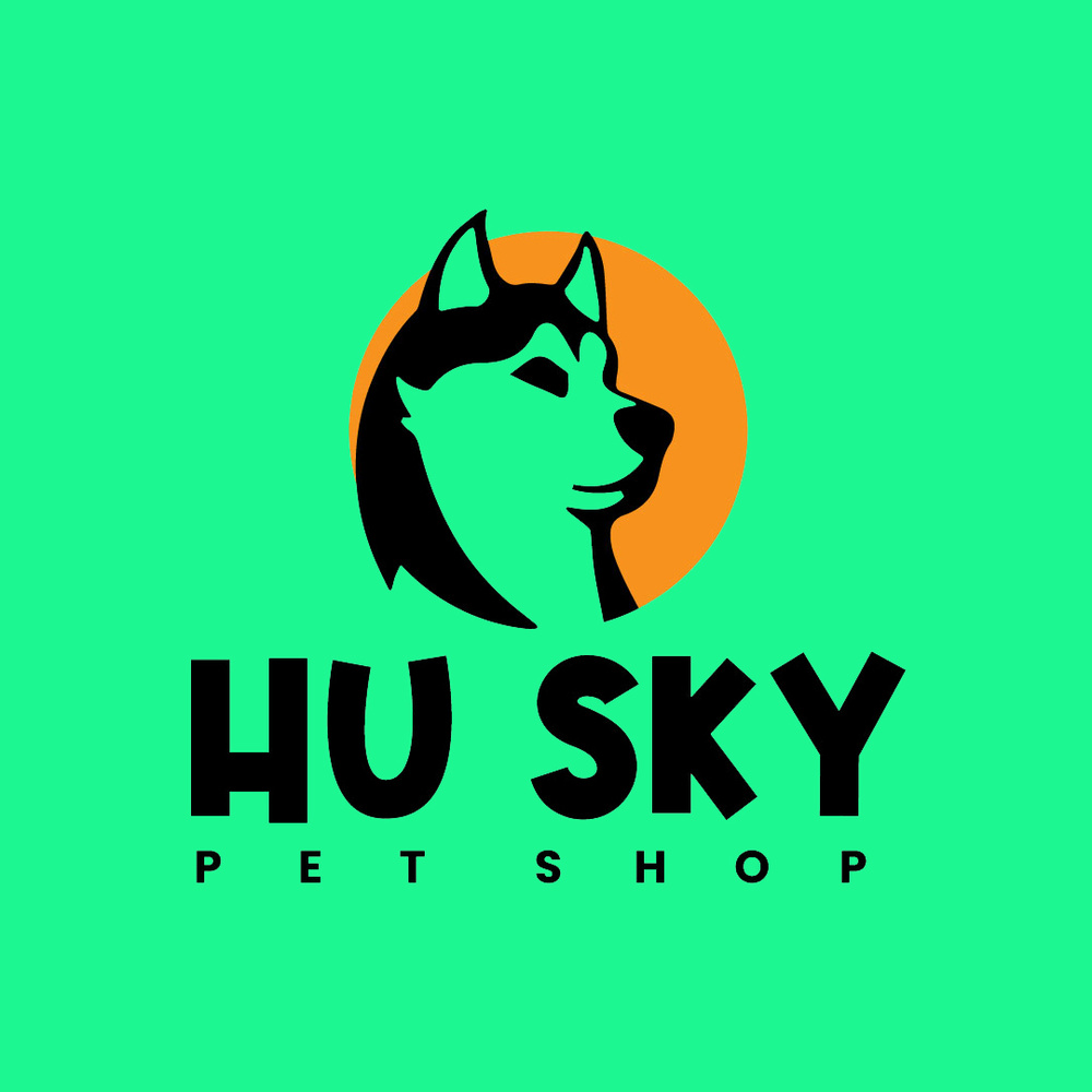 Penji'den husky logo tasarımı