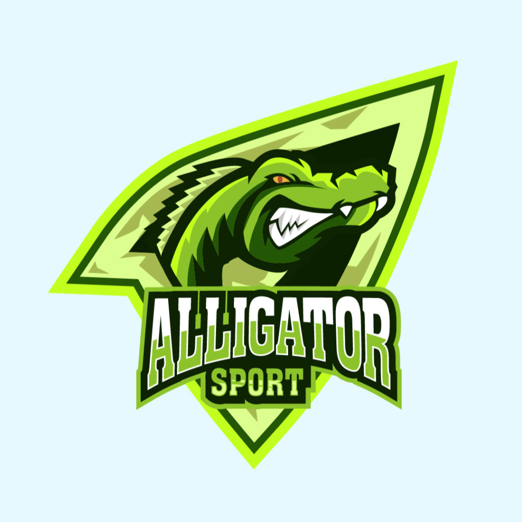 Projekt logo aligatora autorstwa Penji