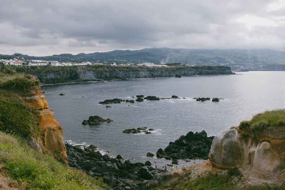 Uma paisagem das ilhas dos Açores