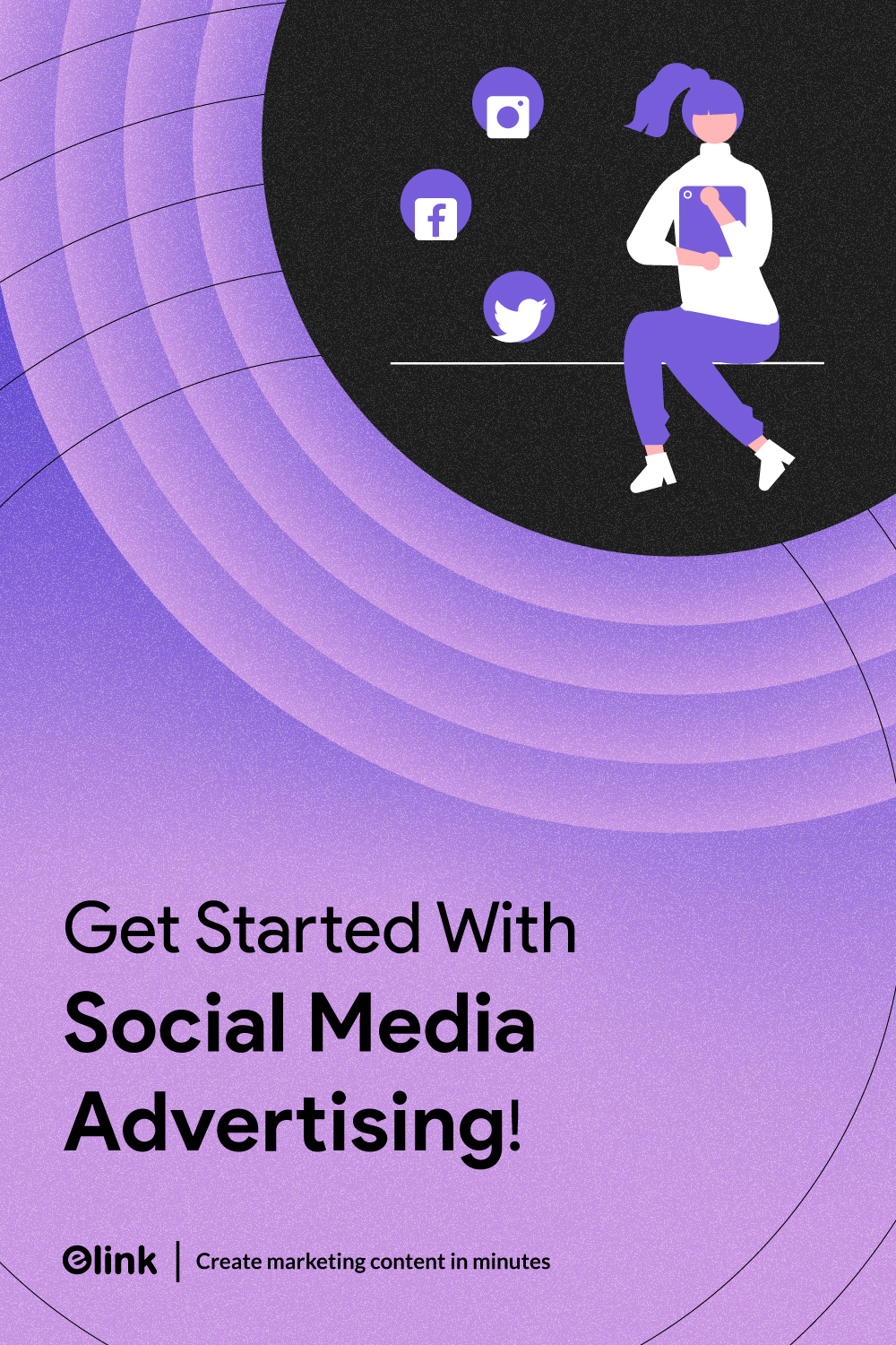 social media advertising pinterest banner