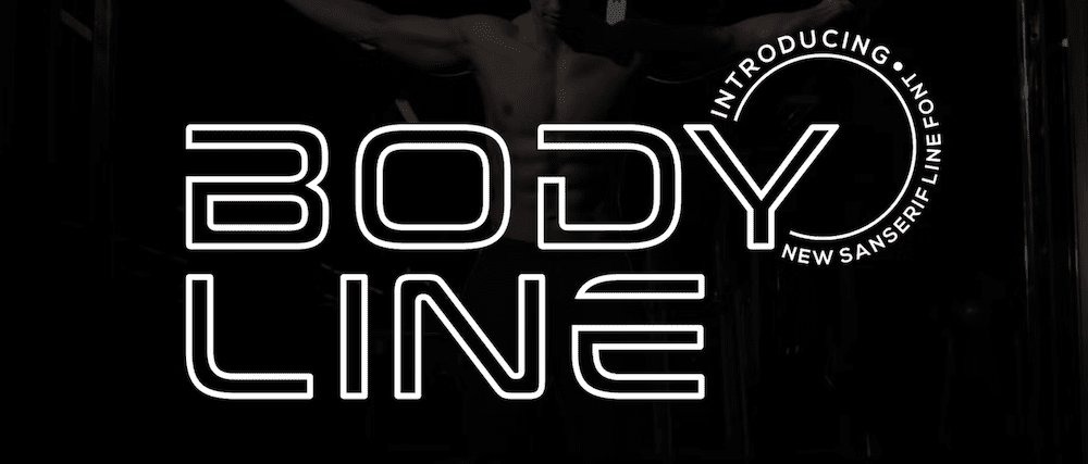 Bodyline 글꼴입니다.