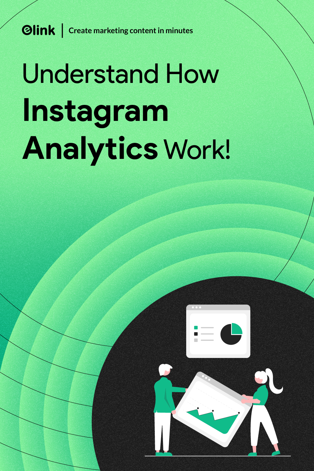 Instagram Analytics Pinterest แบนเนอร์