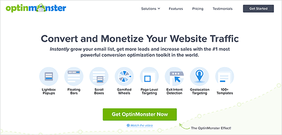 OptinMonster best WordPress popup plugins