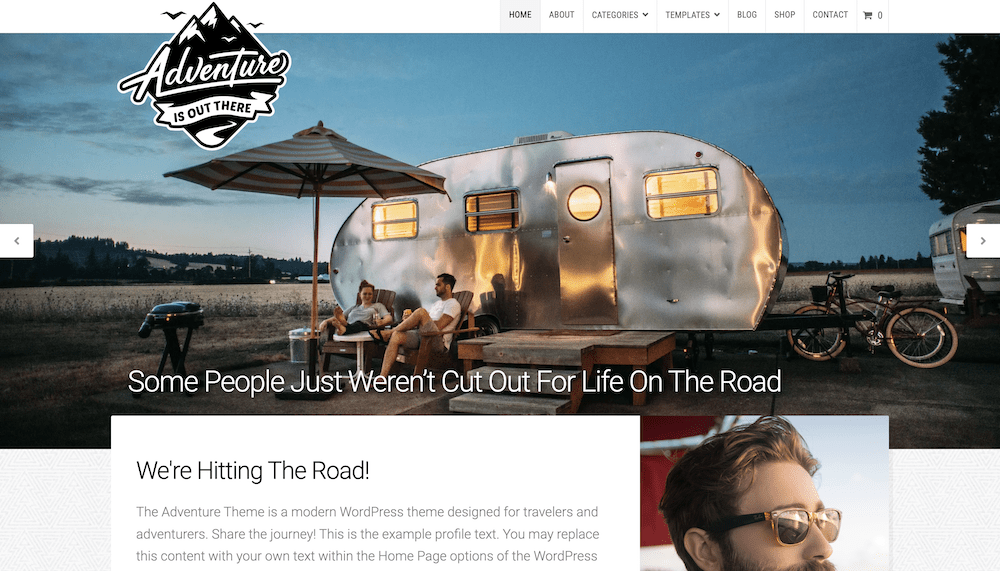 Das Abenteuer-WordPress-Reiseblog-Theme.