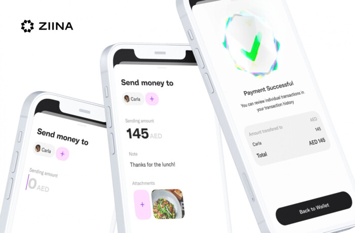 Ziina デジタル ウォレット - ドバイのスタートアップ