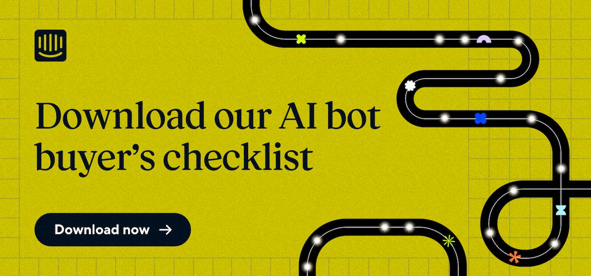 Lista di controllo dell'acquirente del bot AI