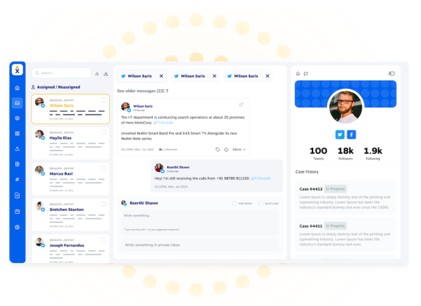 Administre las reseñas de su marca desde un panel en Nextiva