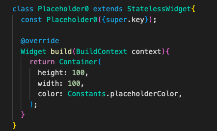 Esempio di test di ricarica a caldo Flutter