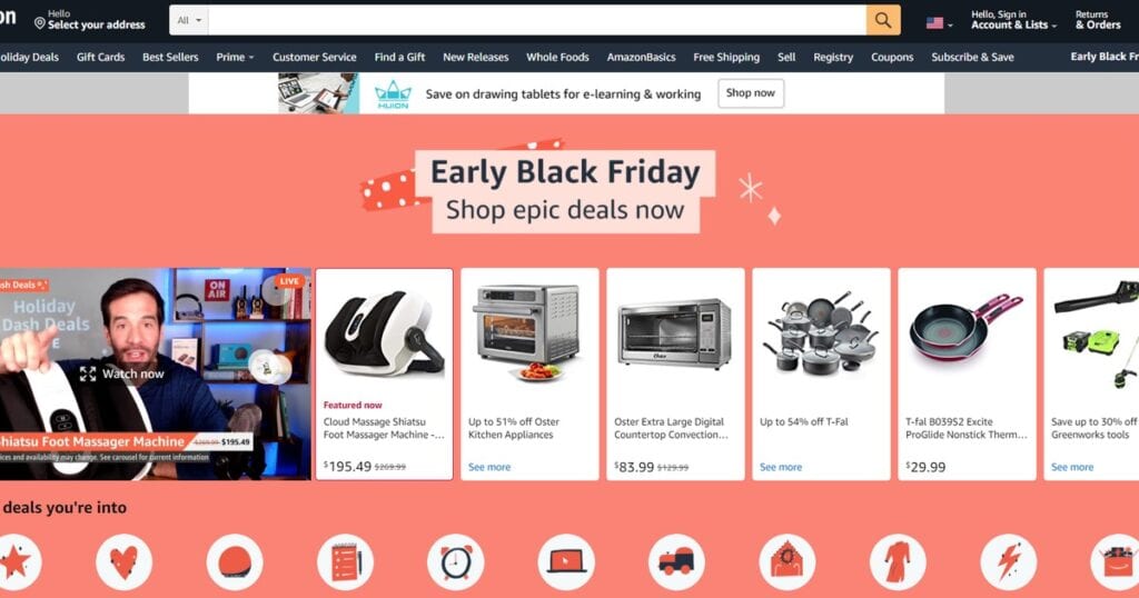 Amazon erken kuş fırsatları