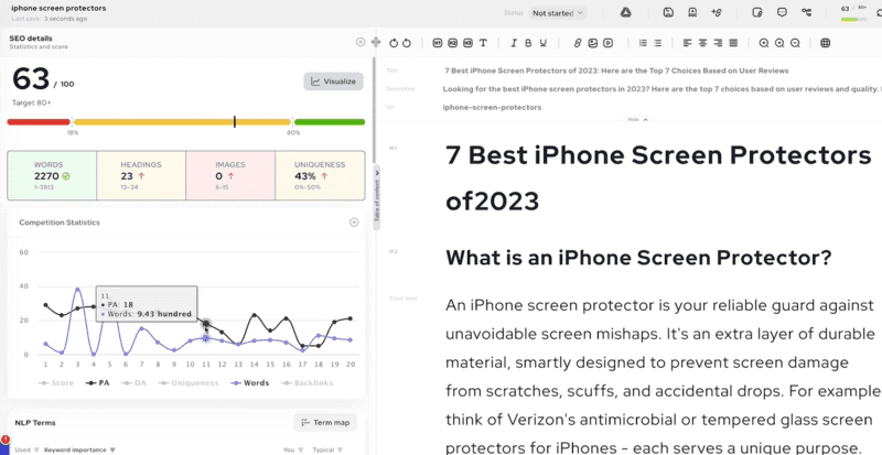 Superamento dell'editor di contenuti