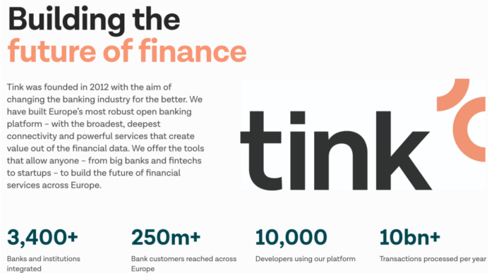 Principales startups suecas: Tink