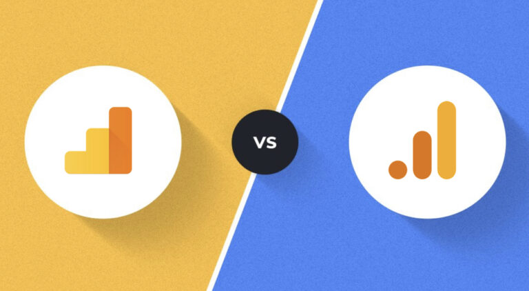 Comparație Universal Analytics vs Google Analytics 4