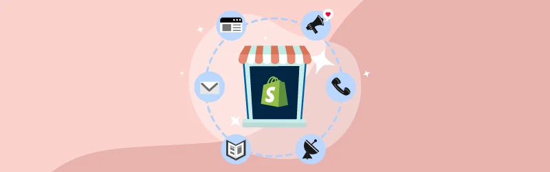 illustration du magasin shopify