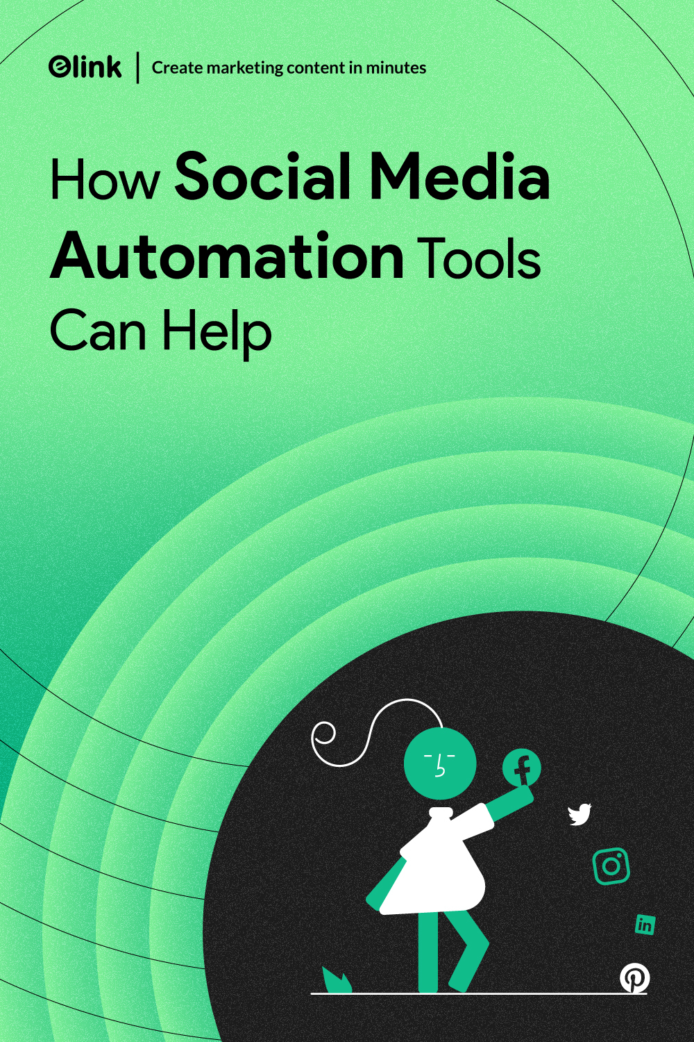 Cele mai bune instrumente de automatizare a rețelelor sociale - banner Pinterest