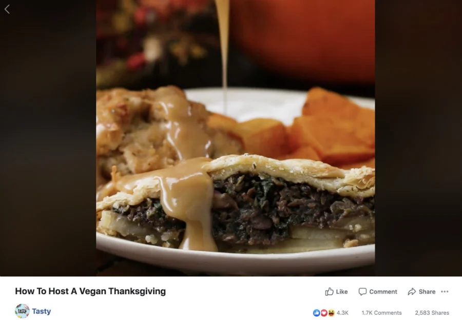 wie man ein veganes Thanksgiving macht