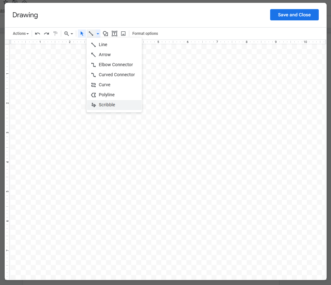 Dibujar una firma en Google Docs