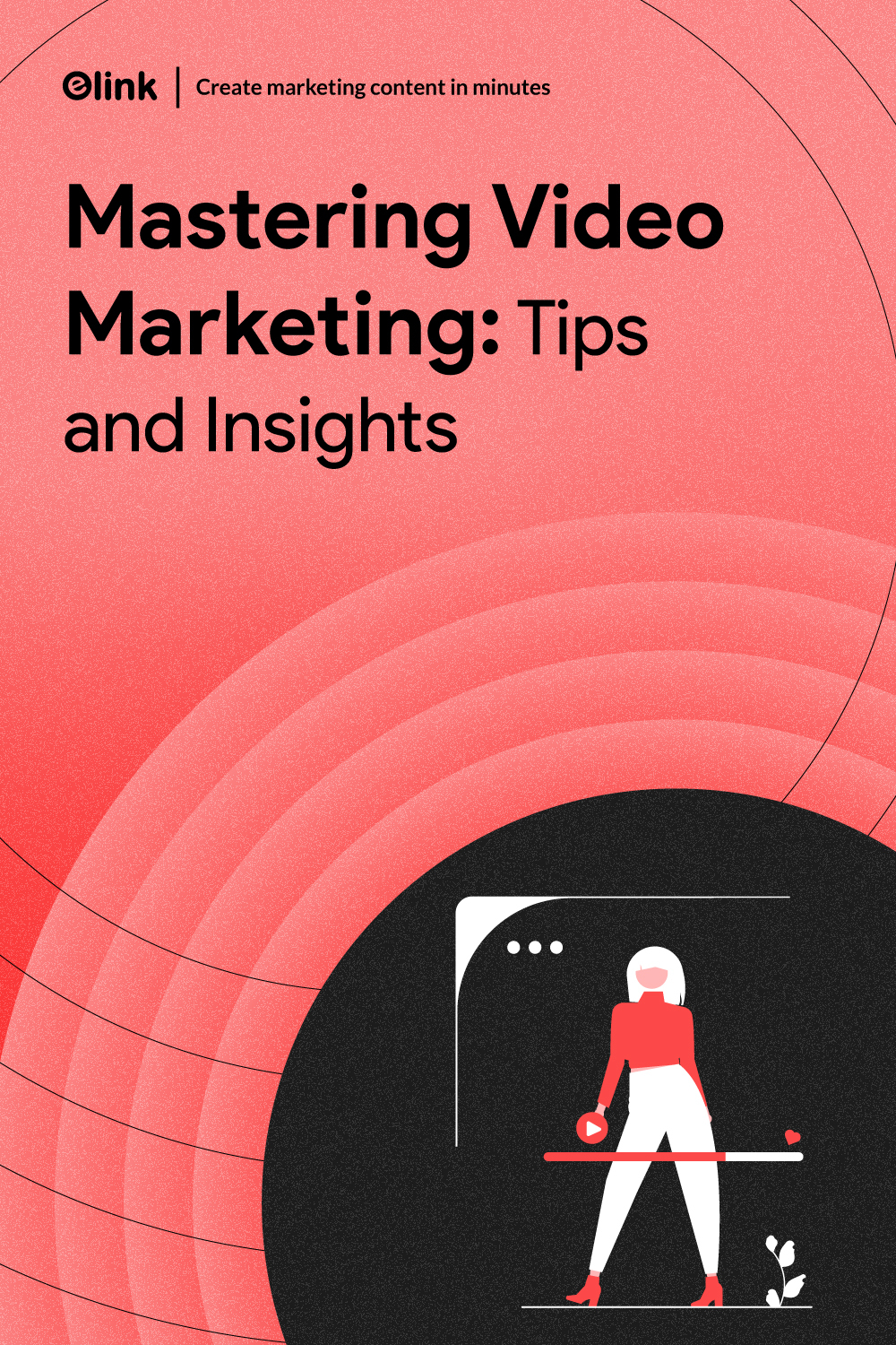 Come sviluppare una strategia di marketing video: banner Pinterest