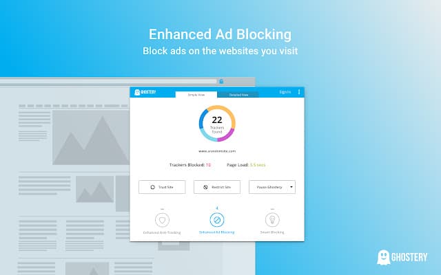 Extensii Chrome Ghostery Ad Blocker