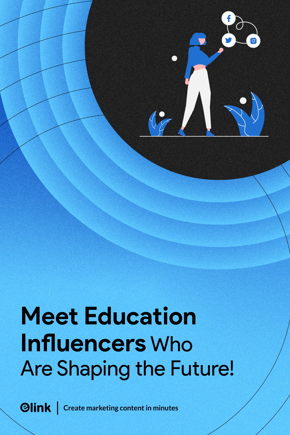 Les influenceurs de l'éducation qui façonnent l'avenir - bannière Pinterest