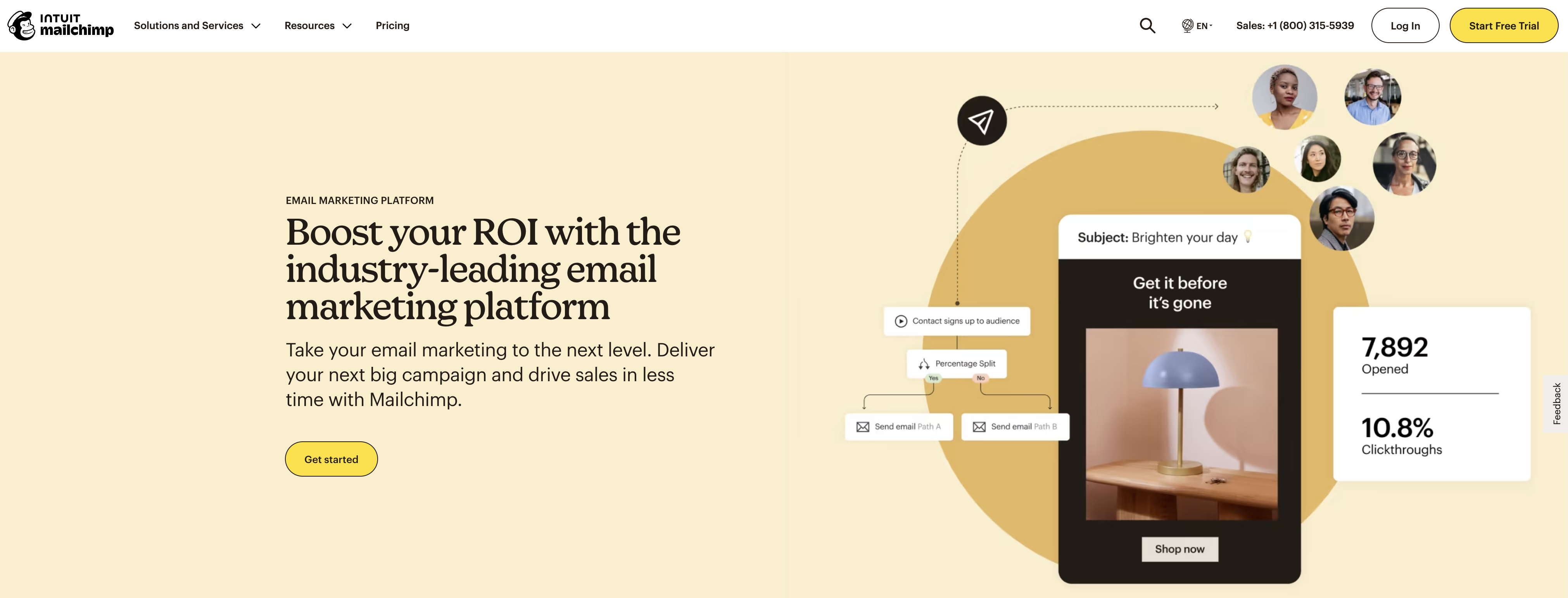 Mailchimp เพิ่ม ROI ของคุณด้วยการตลาดผ่านอีเมล