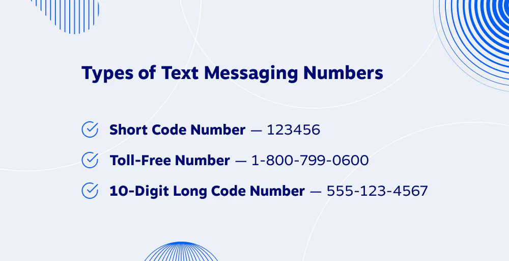 Types de numéros de messagerie texte – Expliquer 10DLC