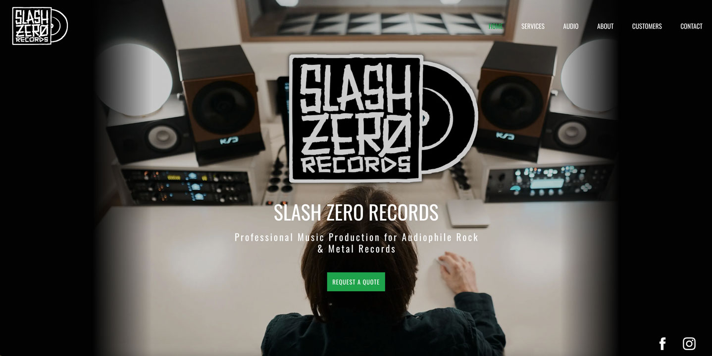 Une liste des 20 meilleurs sites Web de groupes et pourquoi nous les aimons - Slash Zero Records