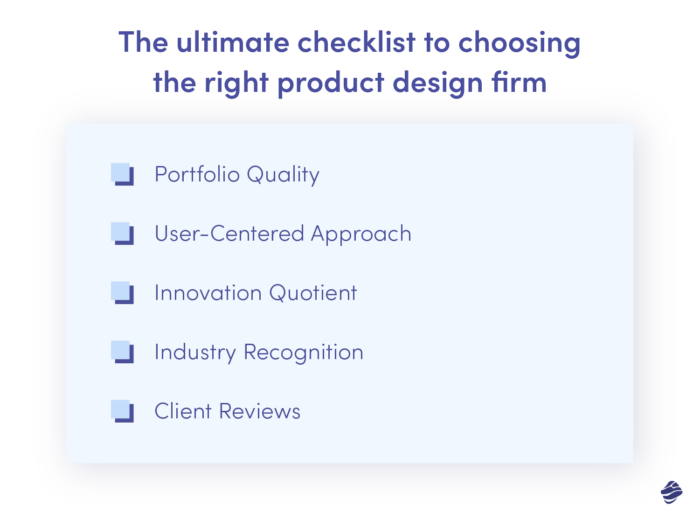 Die Checkliste zur Auswahl des richtigen Produktdesignunternehmens