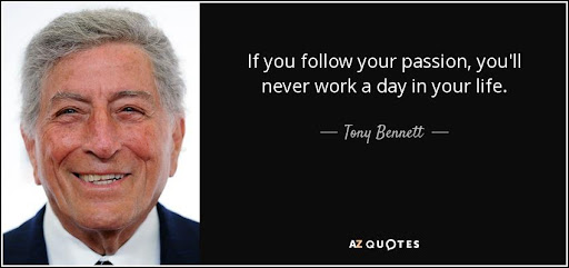 Un portrait et une citation de Tony Bennett