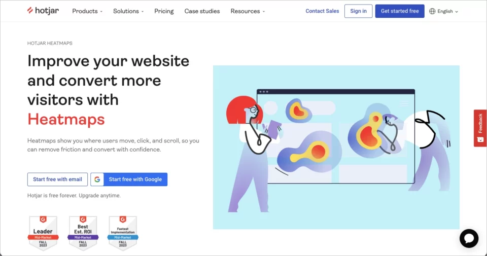 เครื่องมือ Heatmap ที่ดีที่สุดสำหรับการทำความเข้าใจพฤติกรรมผู้ใช้: Hotjar