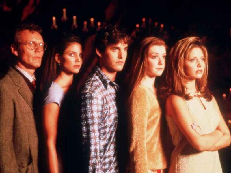 El elenco de Buffy, la cazavampiros