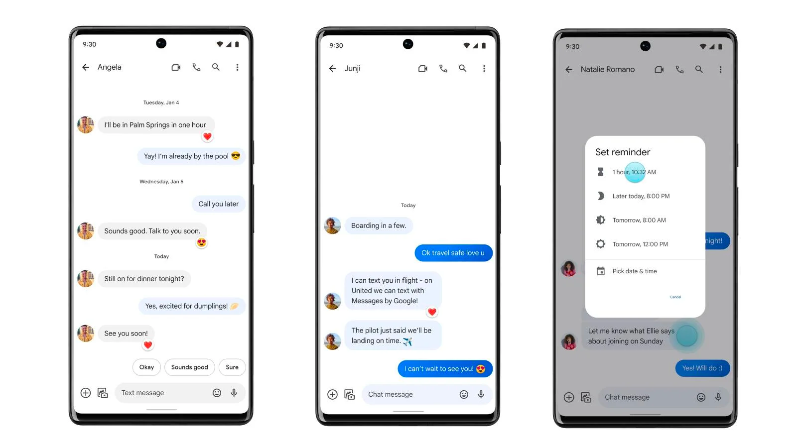 Plataforma de mensajería Google Messages