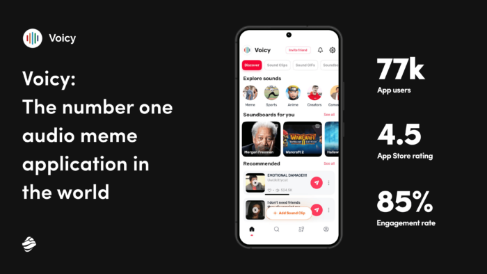 Voicy: l'applicazione di meme audio numero uno al mondo